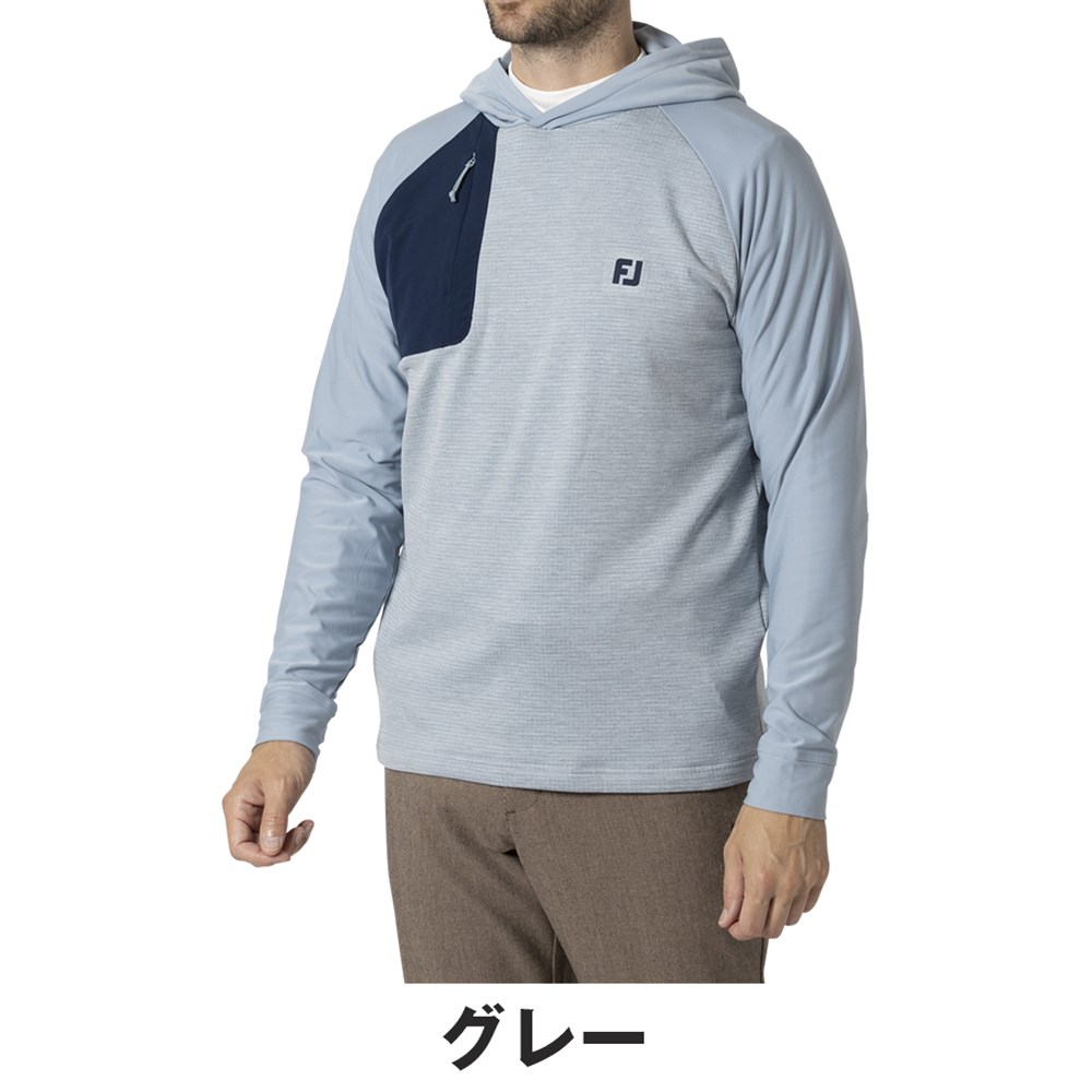 FootJoy - FOOTJOY メンズ ライトウェイト ストレッチ プルオーバー フーディー Amazon.co.jp: [フットジョイ] ゴルフ ライトウェイトストレッチ