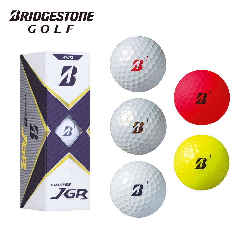 BRIDGESTONE GOLF ブリヂストン ゴルフ ボール TOUR B JGR ツアービー ジェイジーアール 2021年モデル 3P 3個入り  スリーブ 3球 J1GX J1RX J1PX J1WX J1YX :bridgestone-jgr-3p:ベスポ 通販 