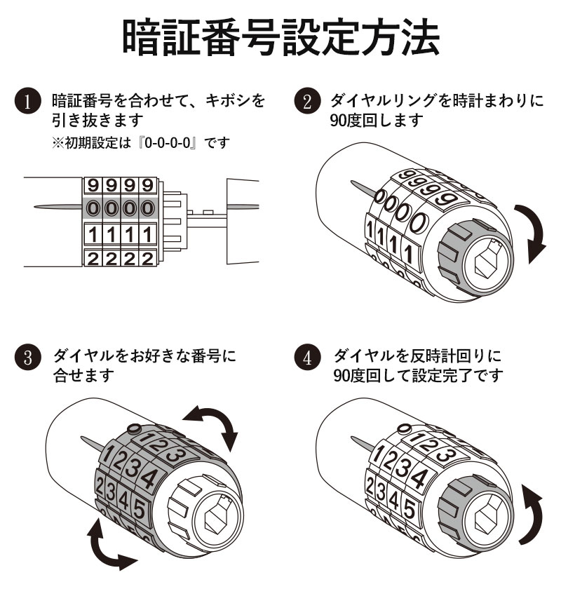期間限定 セール - 売れ筋ランキングをチェック Kronos クロノス チェーンダイヤルロック 80cm 4段式 ダイヤル式 ジャケット・アウター