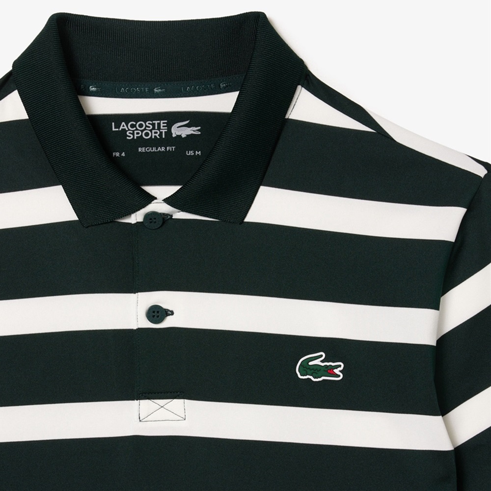 セール LACOSTE ラコステ メンズ ゴルフウェア シャツ ビッグボーダーゴルフポロシャツ DH1091-99 23FW 秋冬 伸縮性 吸水速乾性 レギュラーフィット｜bespo｜04