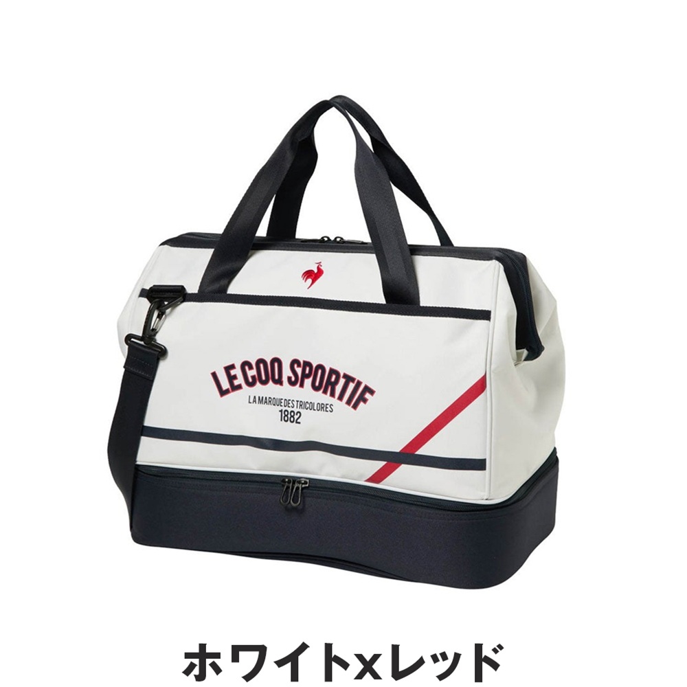 le coq sportif GOLF ゴルフ ボストンバッグ（色：ホワイト系