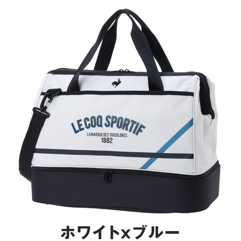 le coq sportif GOLF ゴルフ ボストンバッグ（色：ホワイト系