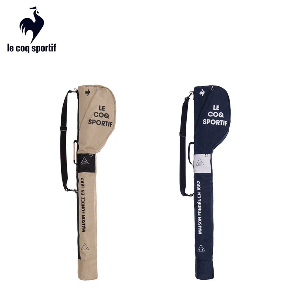 le coq sportif ルコックスポルティフ レディース ゴルフ クラブケース ベーシッククラブケース LG6SCB91L 26FW 秋冬 デザインロゴ ショルダー付属
