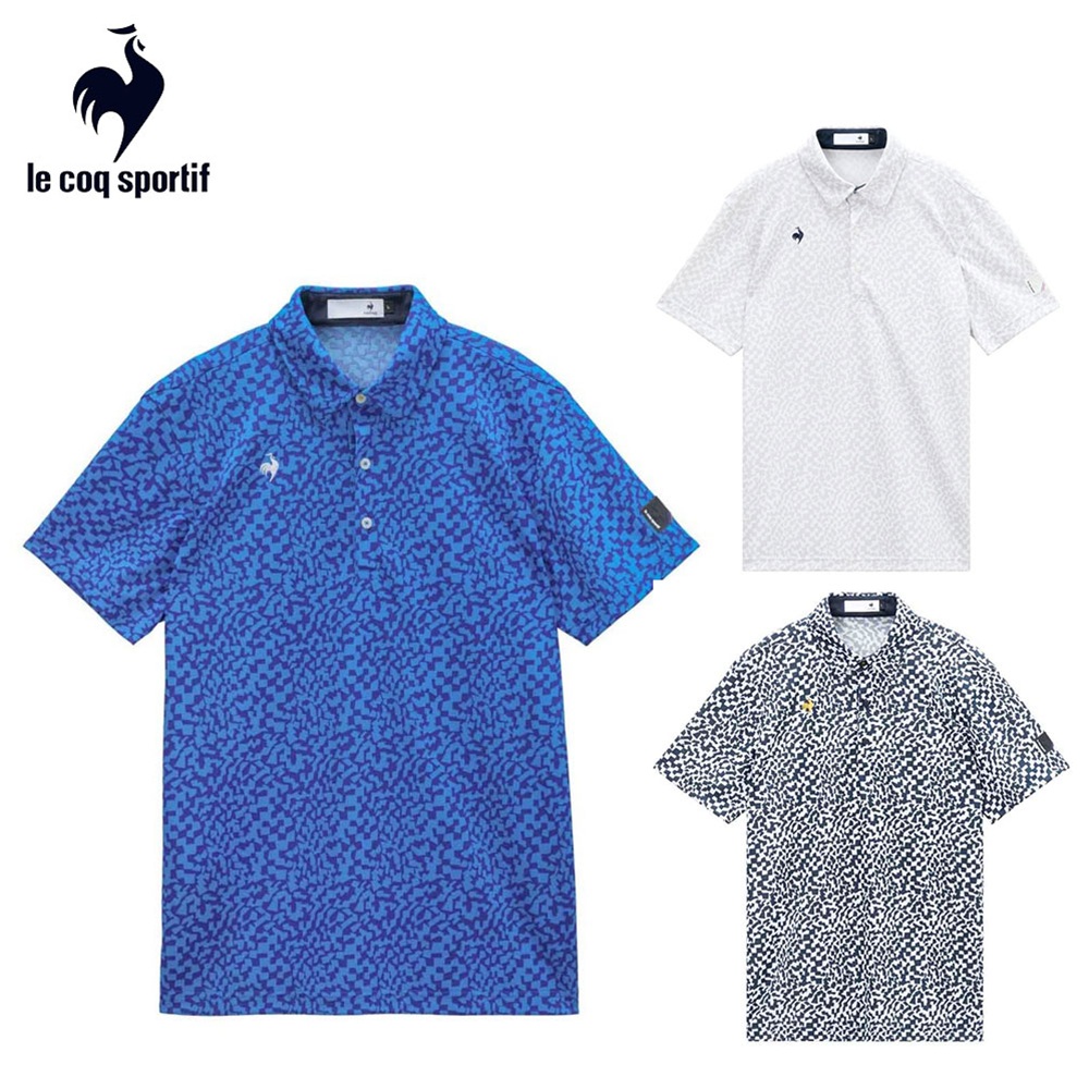 le coq sportif ���R�b�N�X�|���e�B�t �����Y �S���t�E�F�A �V���c Sunscreen NIR �~�i���������V���c LG6SHS08M 26SS �t�� �z������ �ڐG�⊴