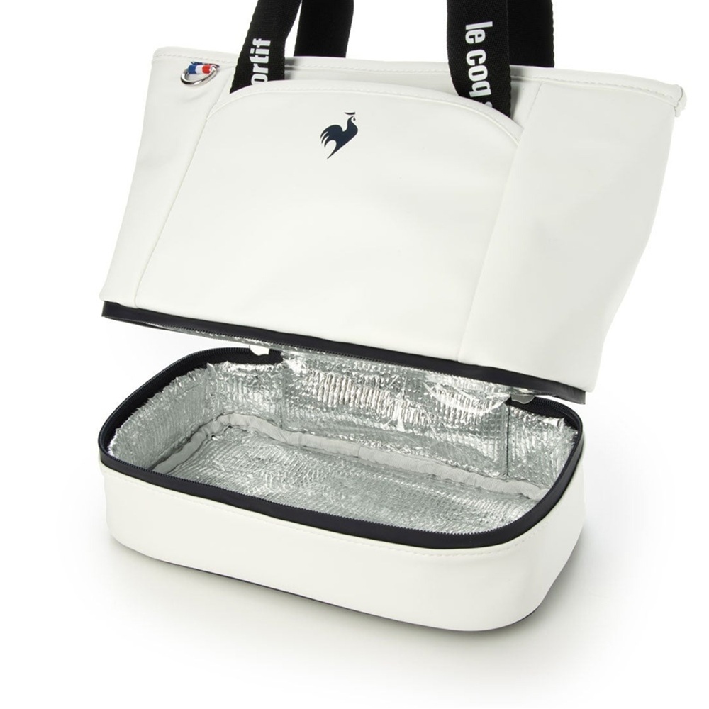 le coq sportif ルコックスポルティフ レディース ゴルフ カートバッグ 二層式保冷ポケットカートポーチ LG6STT40L 26SS 春夏 小物収納の画像