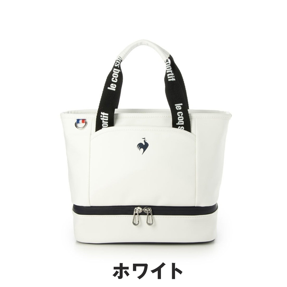 le coq sportif ルコックスポルティフ レディース ゴルフ カートバッグ 二層式保冷ポケットカートポーチ LG6STT40L 26SS 春夏 小物収納の画像