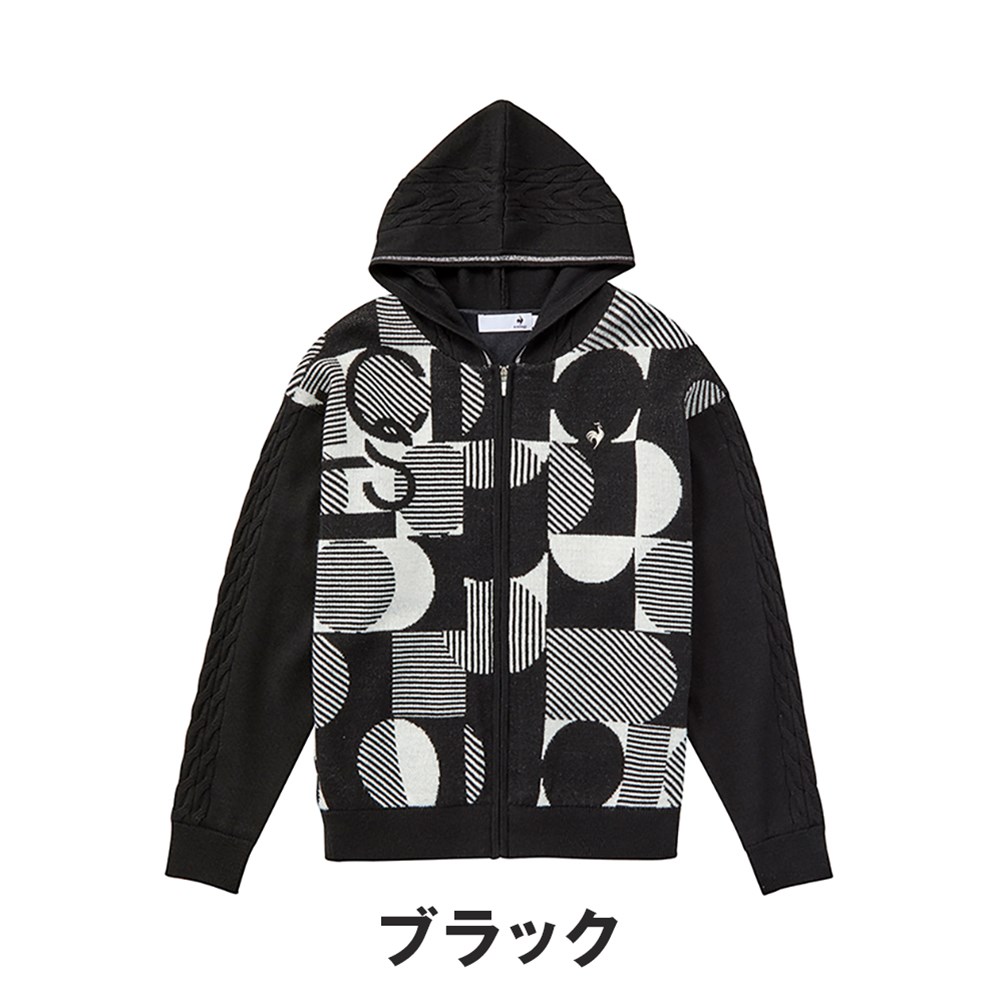 Le coq sportif フーディ LG4FST30L ブラック　Mサイズ le coq sportif GOLF（ルコックスポルティフ ゴルフ） セール 30%OFF