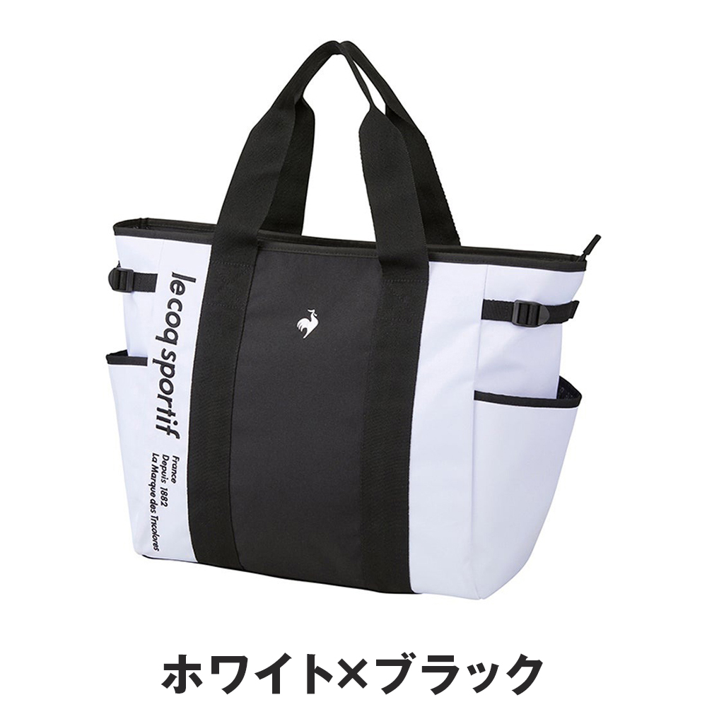 ルコック ゴルフバッグ トートバッグ ユニセックス ブラック 二層式