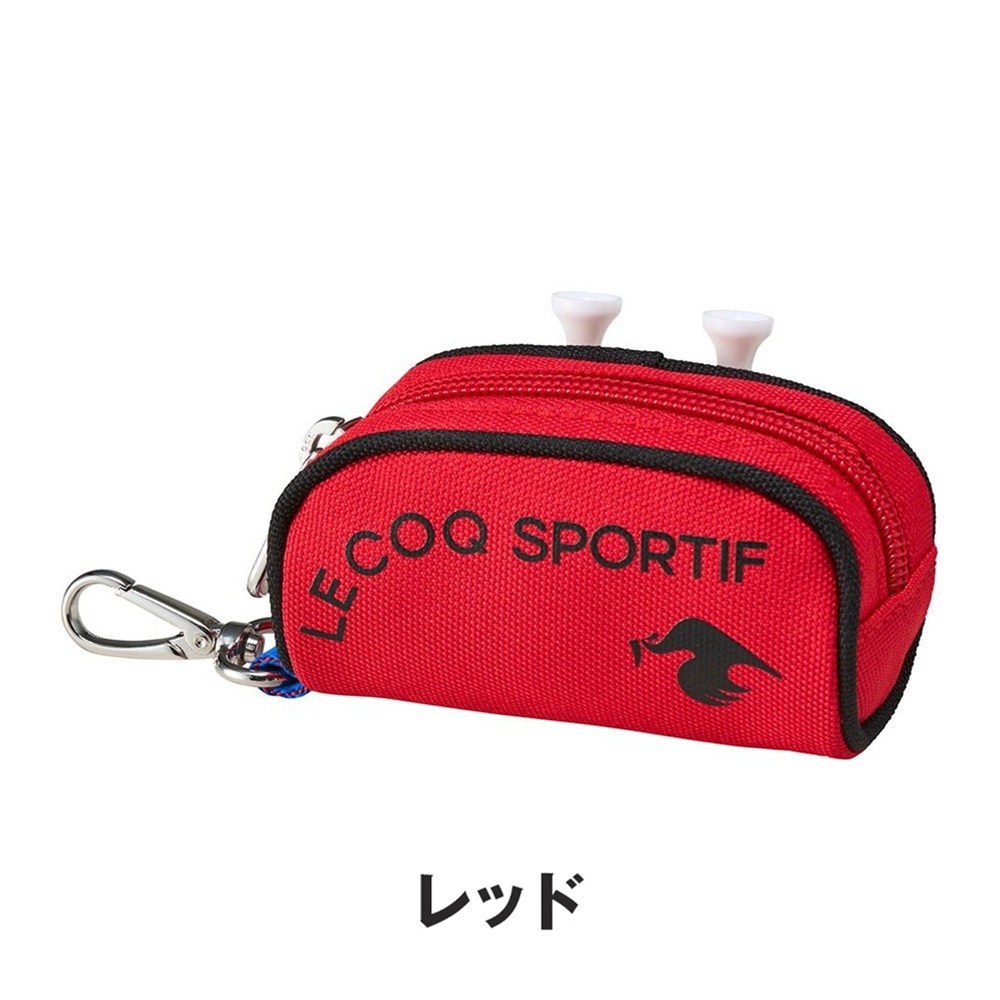le coq sportif ルコックスポルティフ ゴルフ ボールポーチ LG5SBZ00L