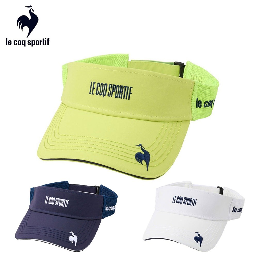 le coq sportif ルコックスポルティフ ゴルフ 帽子 バイザー LG5SCP54M