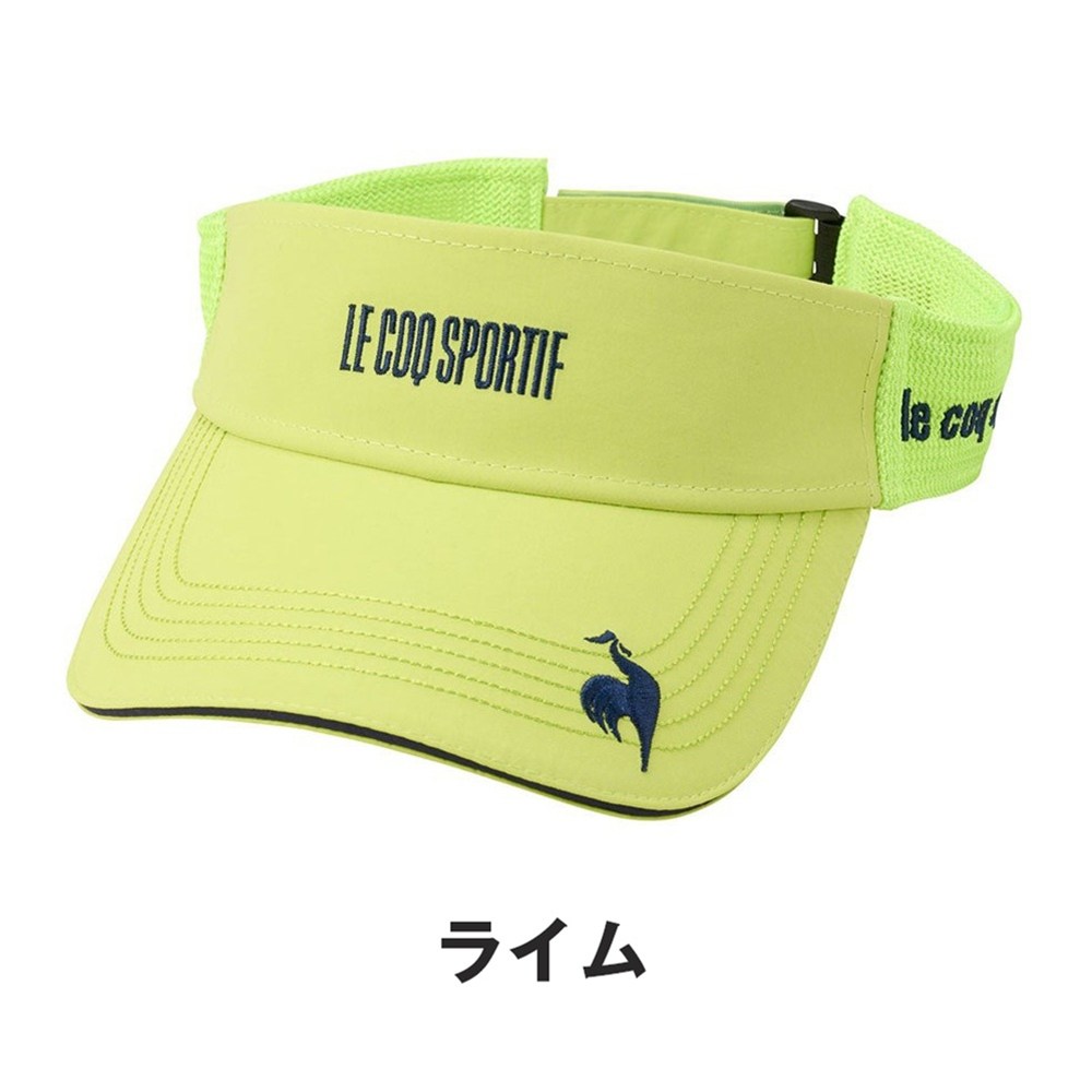 le coq sportif ルコックスポルティフ ゴルフ 帽子 バイザー LG5SCP54M