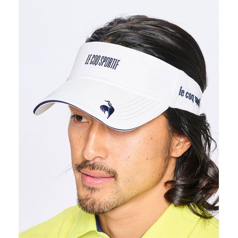 le coq sportif ルコックスポルティフ ゴルフ 帽子 バイザー LG5SCP54M