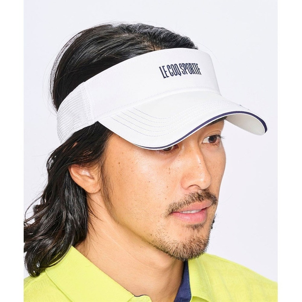le coq sportif ルコックスポルティフ ゴルフ 帽子 バイザー LG5SCP54M