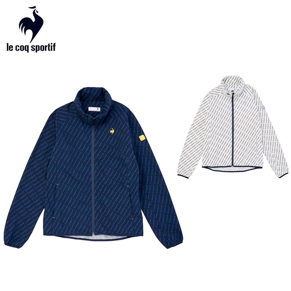 セール le coq sportif ルコック メンズ ゴルフウェア ウィンドブレイカー フード付きウインドブレーカー QGMWJK01 23FW 秋冬 ストレッチ はっ水 防風