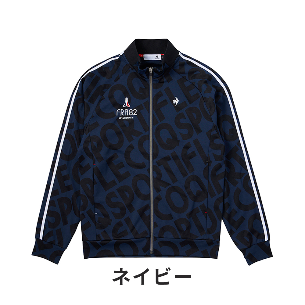 Le coq sportif ルコックスポルティフ メンズ ゴルフウェア ブルゾン ストレッチフォーサー ロゴジャガードブルゾン QGMXJL53 24SS 春夏 吸汗｜bespo｜02