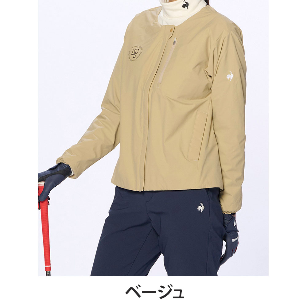 le coq sportif ゴルフ レディースジャケット ブルゾン 厚手 M le coq sportif（ルコックスポルティフ） ゴルフウェア レディース