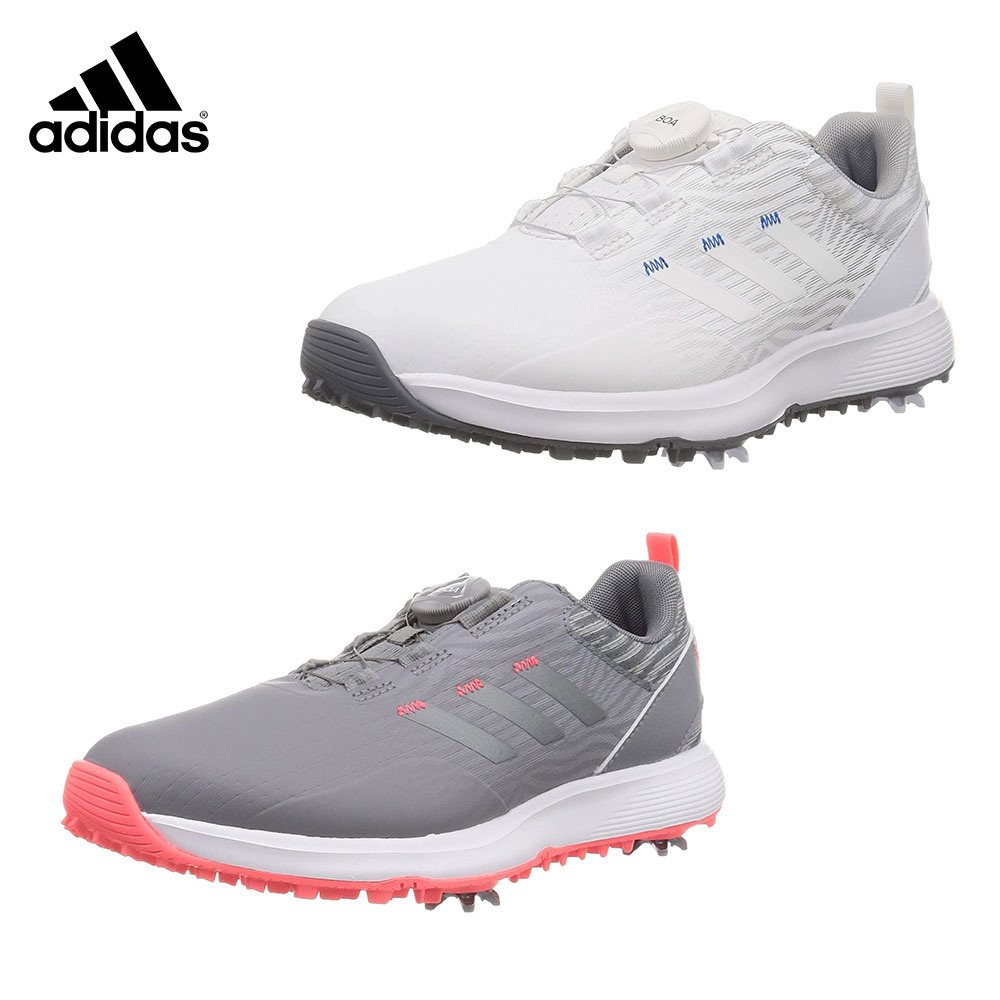 adidas S2G ボア　25 ゴルフシューズ　グレージュ　新品未使用 アディダス 【ゴルフ】S2G SL ボア 24 / S2G Spikeless BOA 24 Wide