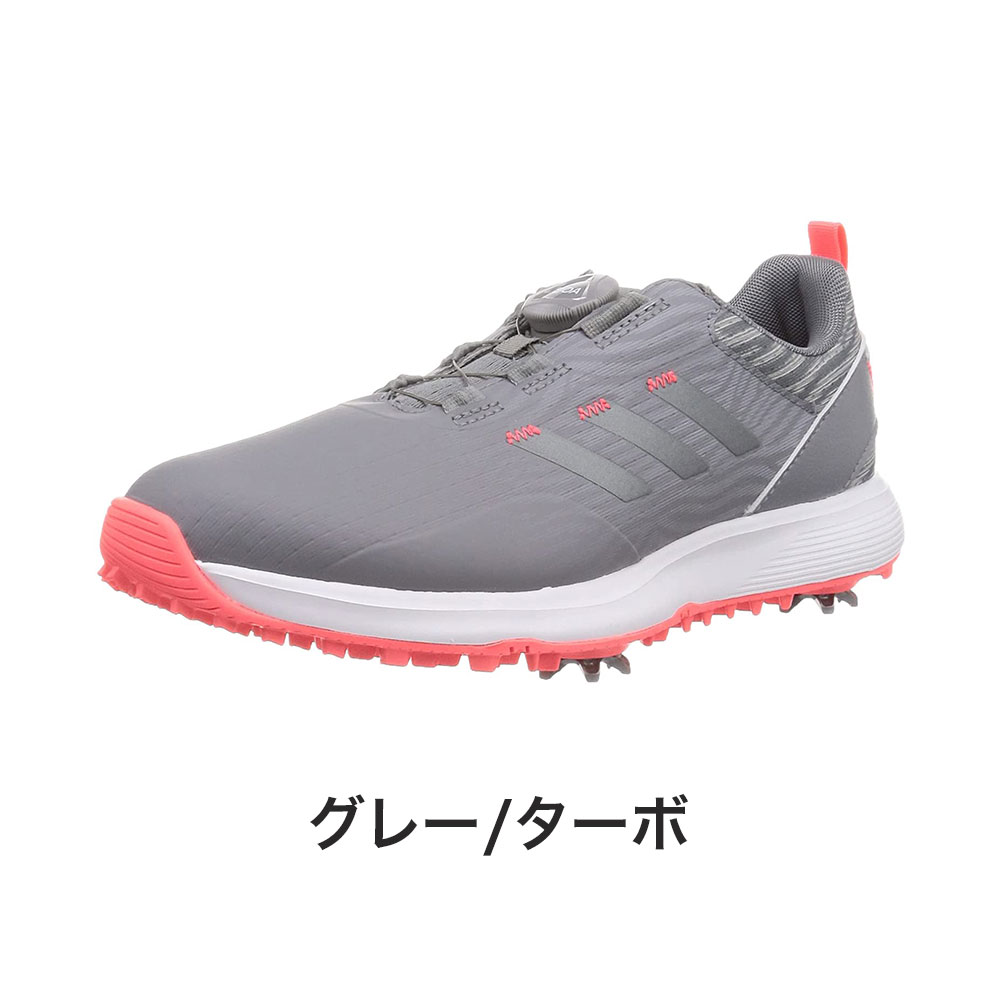 adidas アディダス レディース ゴルフ シューズ ウィメンズ S2G ボア 防水 快適 安定 初心者 おすすめ おしゃれ サステナブル  LQB44 GV9778 GV9779 送料無料 :adidas-lqb44:ベスポ - 通販 - Yahoo!ショッピング