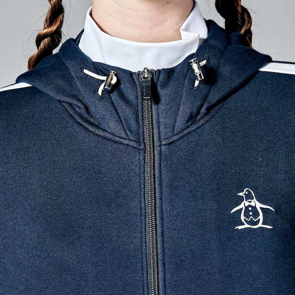 マンシングウェア】ダンボール生地 ペンギンロゴ 長袖ゴルフプルオーバーパーカーL Munsingwear（マンシングウェア） 40%OFF セール レディース ゴルフ