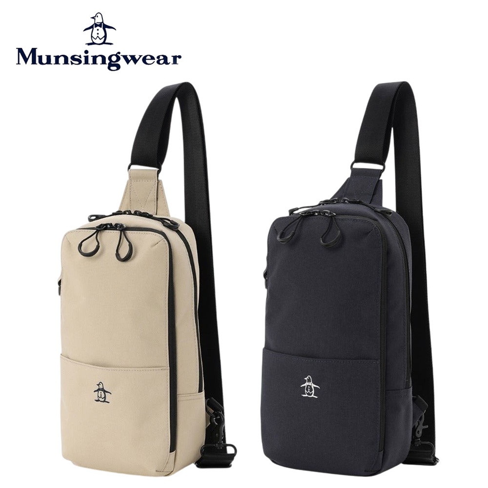 Munsingwear マンシングウェア ユニセックス ゴルフ ラウンドバッグ カートバッグ エブリデイスリングバッグ MG6FTT48U 26FW 秋冬 マグネットポケット