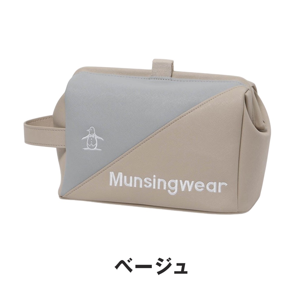 Munsingwear（マンシングウェア） ユニセックス ゴルフ ポーチ がま口