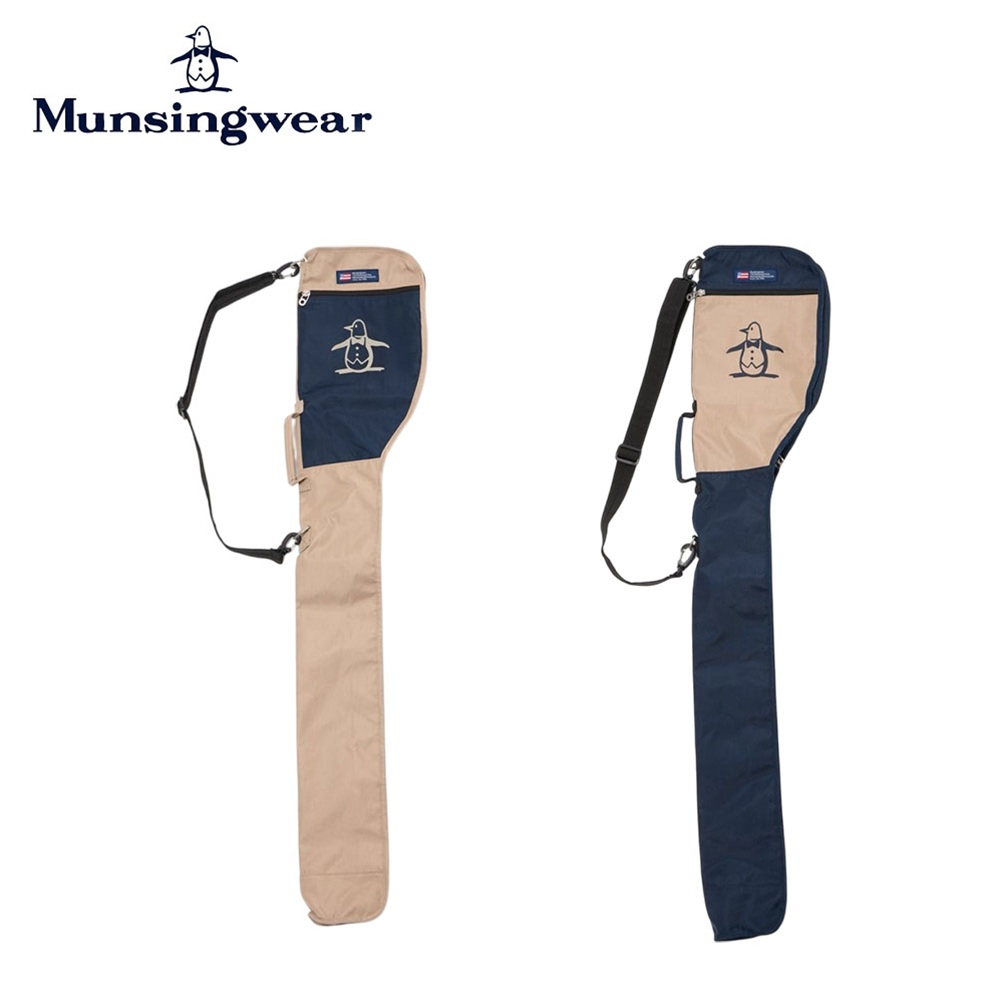 Munsingwear マンシングウェア ユニセックス ゴルフ クラブケース ナイロンツイルパッカブルクラブケース MG6SCB90U 26SS 春夏 リトルピートプリント