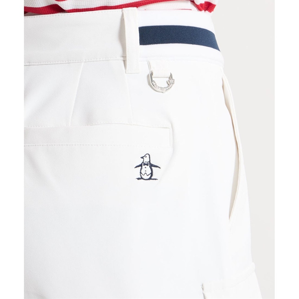 Munsingwear マンシングウェア レディース ゴルフウェア パンツ 神白2WAYストレッチハーフパンツ MG6SHP35L 26SS 春夏 カーゴポケット 遮熱の画像