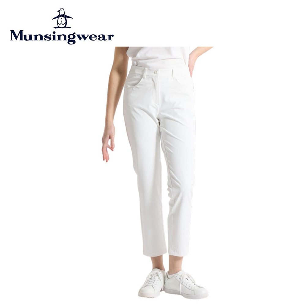 Munsingwear マンシングウェア レディース ゴルフウェア パンツ 神白9分丈パンツ MG6SLP21L 26SS 春夏 2WAYストレッチ UV CUT UPF50+ 透け防止