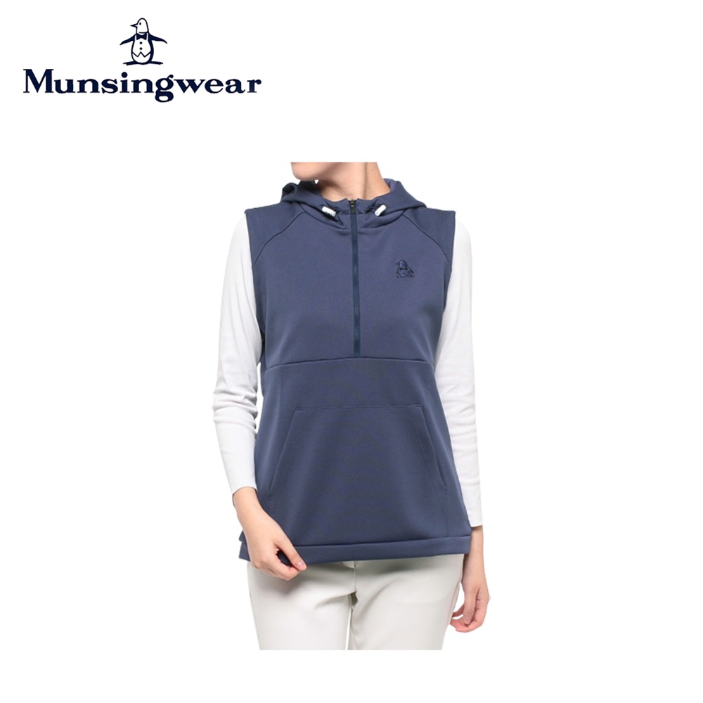 10%OFF Munsingwear マンシングウェア レディース ゴルフウェア パーカー ENVOY 3Colors Penguin logo 吸汗ストレッチノースリーブパーカー MEWWJL90P 23FW 秋冬 :munsingwear mewwjl90p:ベスポ