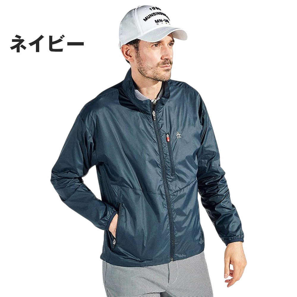 ✨美品✨　マンシングウェア　ダウンジャケット　ゴルフウェア　ベージュ　L Munsingwear マンシングウェア メンズ ゴルフウェア ENVOY