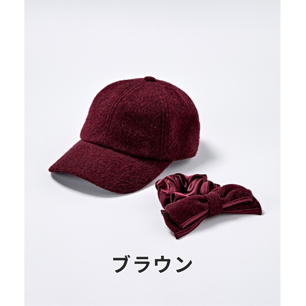 セール Munsingwear マンシングウェア レディース ゴルフ 帽子 キャップ シュシュ付き ウールキャップ MGCWJC01W 23FW 秋冬 シャギー素材｜bespo｜09