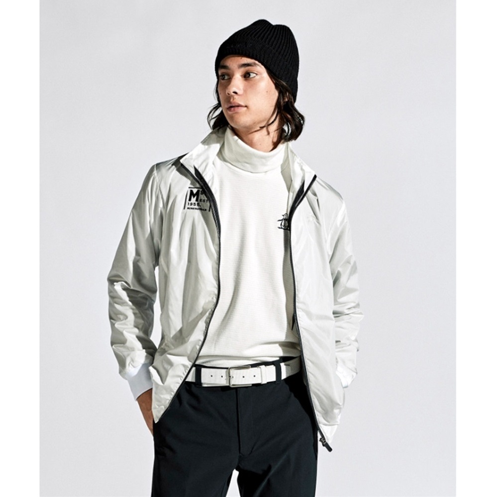 セール Munsingwear マンシングウェア メンズ ゴルフウェア ブルゾン SEASON COLLECTION HEATNAVI タフタ  フリース 3wayブルゾン MGMWJK08W 23FW 秋冬