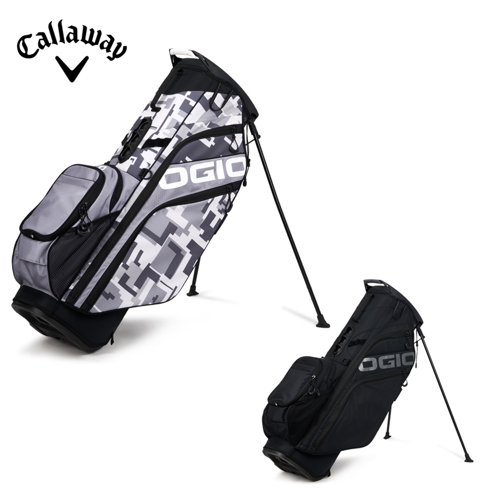 Callaway キャロウェイ メンズ ゴルフ キャディバッグ OGIO WOODE HYBRID 23 5123015OG 23FW 秋冬 8分割口枠 スナップポケット