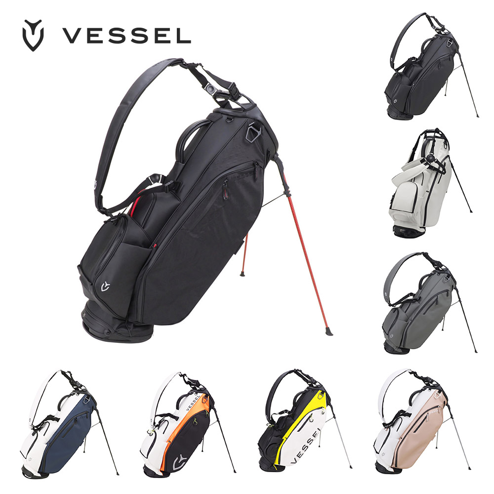 VESSEL（スポーツ） VESSEL ベゼル ゴルフ キャディバッグ スタンド