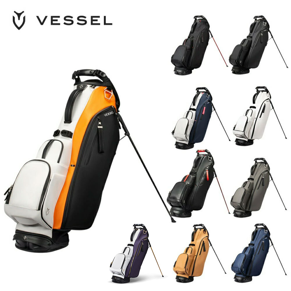 VESSEL ベゼル ユニセックス ゴルフ キャディバッグ PLAYER 5.0 PLYRV
