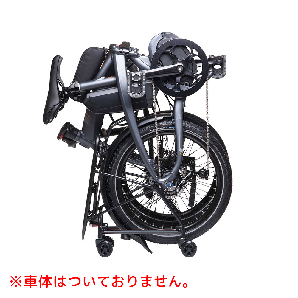 折りたたみ自転車 黒 リアキャリア付き ラピッド Tern Rapid Transit Rack ターン ラピッドトランジットラック