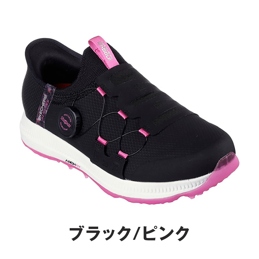 スケッチャーズ　ゴルフシューズ　レディース SKECHERS スリップインズ シューズ レディース ゴーゴルフ フライト