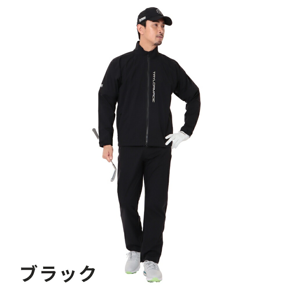 TaylorMade メンズ レインウェア Mサイズ TaylorMade（テーラーメイド） ゴルフ TD131 M TM BASIC RAIN SUITS