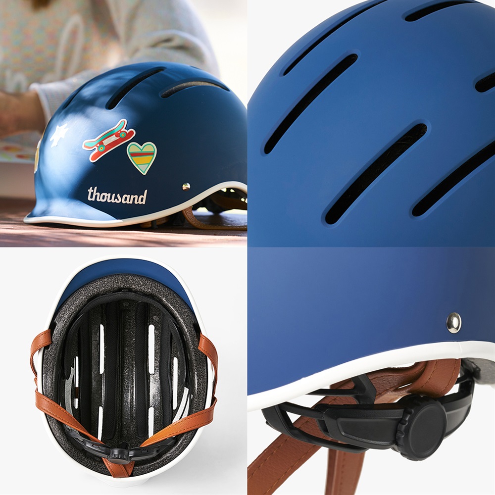 一輪車　ヘルメット、プロテクター付き 25%OFF thousand サウザンド キッズ 子供 自転車 ヘルメット THOUSAND