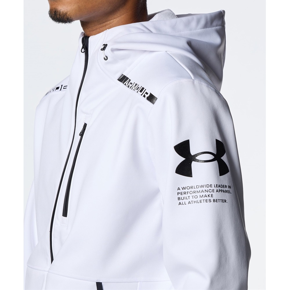 セール UNDER ARMOUR アンダーアーマー メンズ ゴルフウェア ジャケット UAウインターニット 3レイヤージャケット3.0 1381337  23FW 秋冬 防風性 フード付き : underarmour-1381337 : ベスポ - 通販 - Yahoo!ショッピング