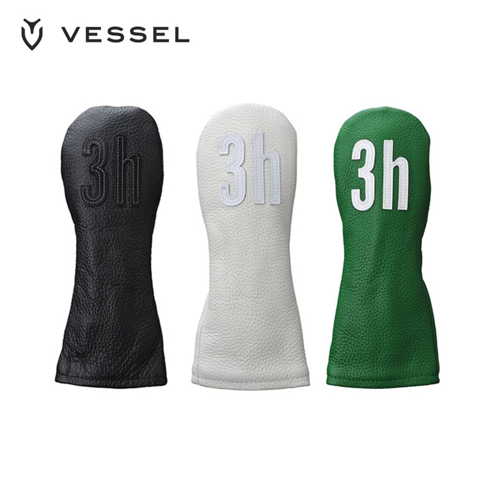 VESSEL ベゼル ゴルフ ヘッドカバー ユーティリティ用 Leather Head