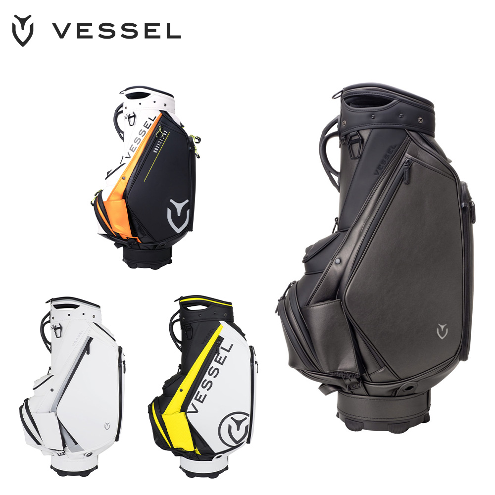 VESSEL ベゼル ゴルフ メンズ キャディバッグ PRIME Staff 10型 6分割