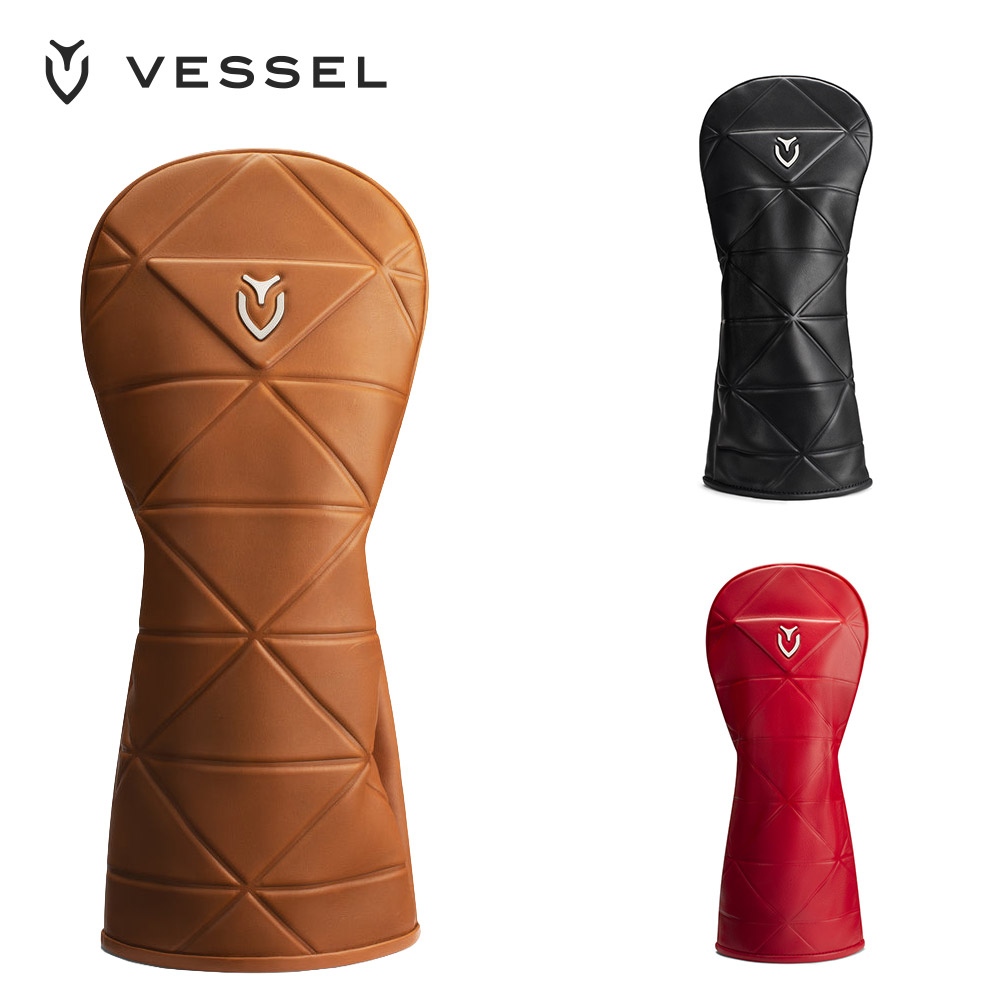 VESSEL ベゼル ユニセックス ゴルフ ヘッドカバー GEOMETRIC HEADCOVER 