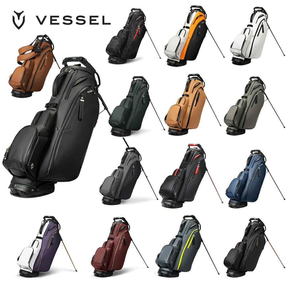 VESSEL ベゼル ユニセックス ゴルフ キャディバッグ PLAYER 5.0 PRO