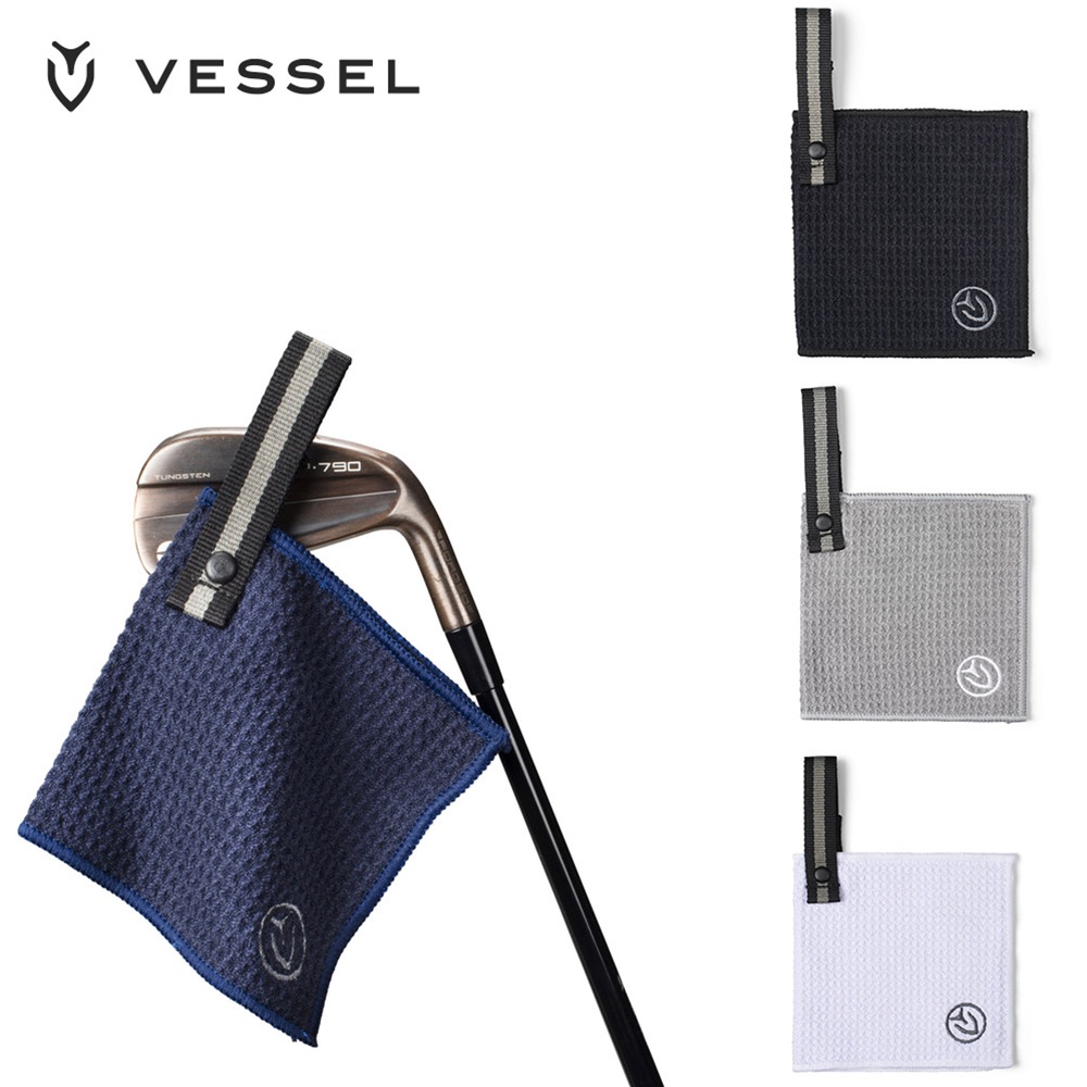 VESSEL �x�[�� ���j�Z�b�N�X �S���t �^�I�� Magnetic Golf Towel SS TW0225SS �z���� �}�C�N���t�@�C�o�[�f�� �}�O�l�b�g �R���p�N�g �g�ѐ�