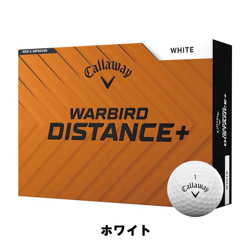 Callaway（キャロウェイ） ゴルフボール 12個入り WARBIRD DISTANCE+