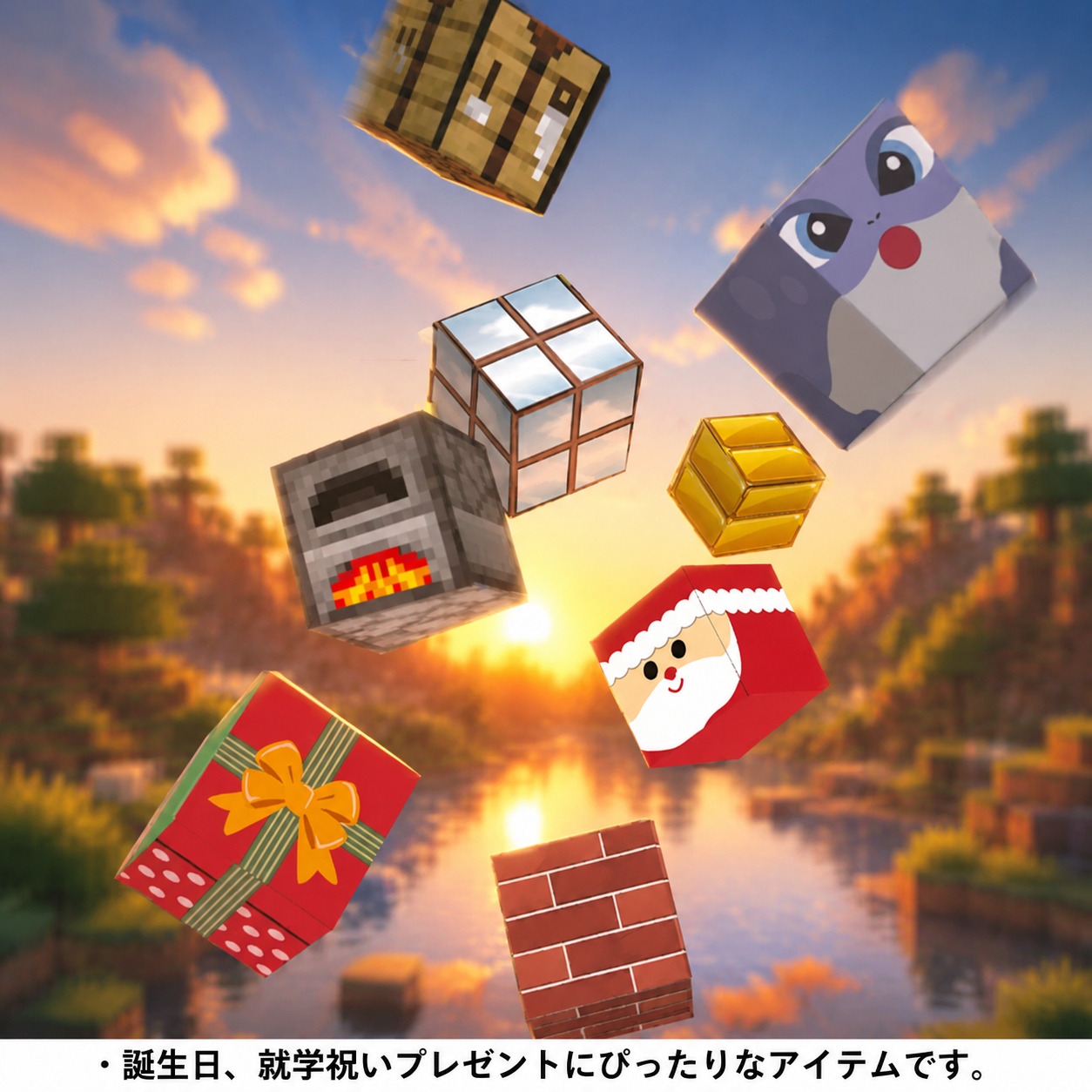磁石ブロック マグネットキューブ 250個セット 磁石 知育玩具 マインクラフト風 マイクラ風 互換 誕生日プレゼント 入園ギフト おもちゃ 卒業プレゼントの画像