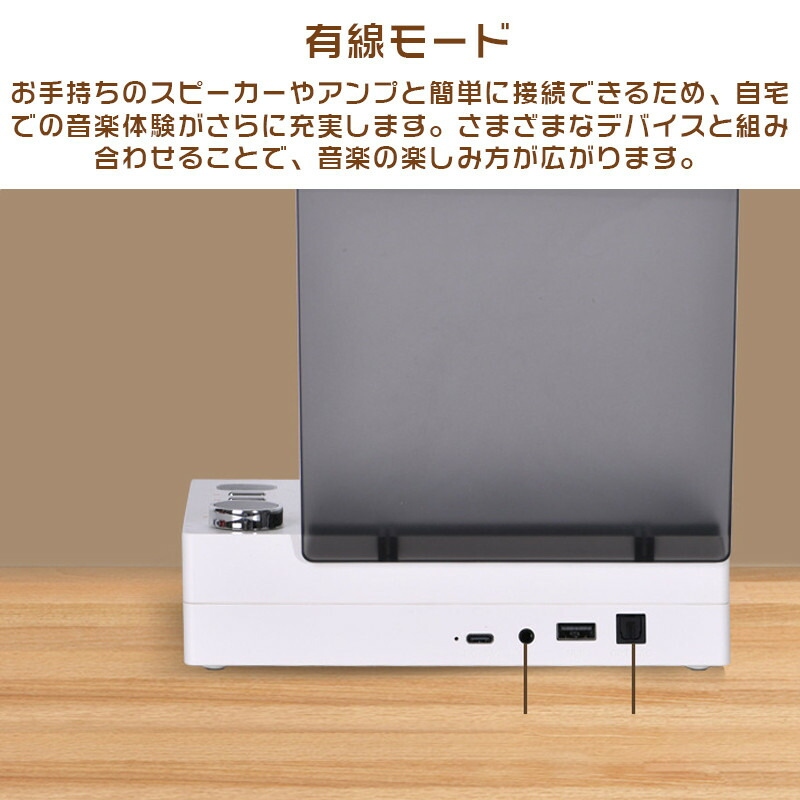 CDプレーヤー コンパクト ポータブル Bluetooth 家庭用 ダイヤル操作