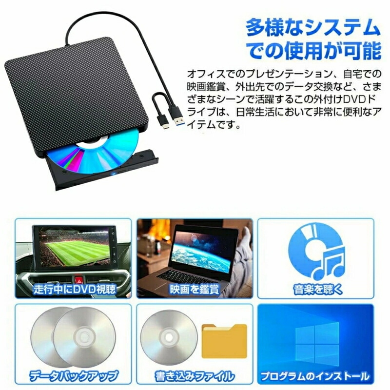 純正ディスプレイオーディオ対応　CD/DVDプレイヤー M's Global Market（エムズ グローバル マーケット） DVD/CDプレイヤー