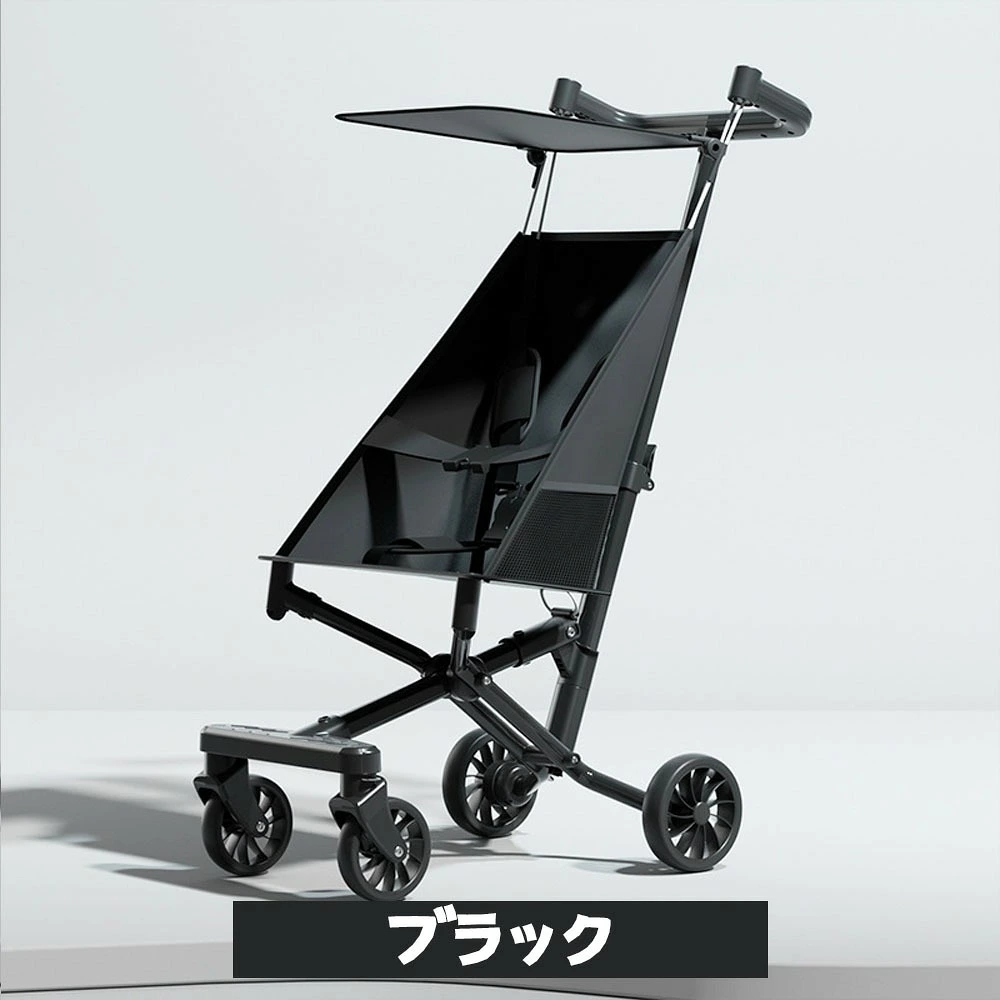 折りたたみ式 超軽量 ベビーカー 新生児から使える 大型タイヤ 耐荷重